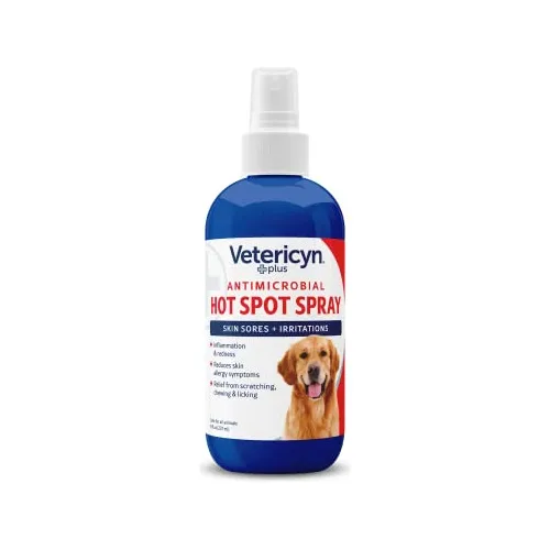 Vetericyn Plus Hot Spot Spray For Dogs Skin Sores And Pvocz