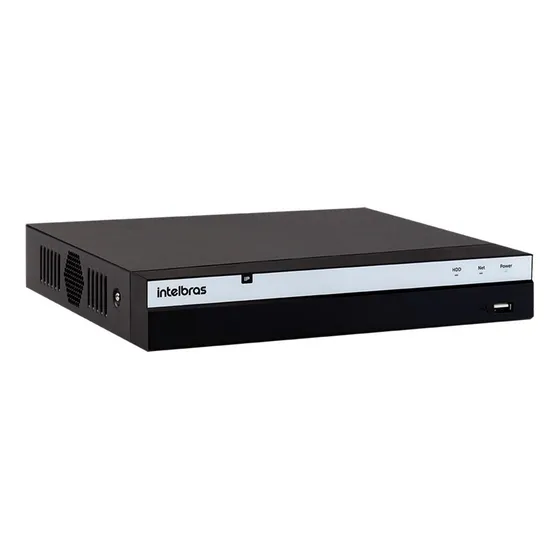 Nvr Gravador Intelbras Nvd 3308 P Ip 1080p 8 Portas Poe 127/220V