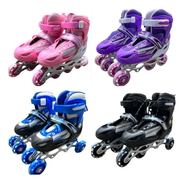 Patines Sport Lineales 4 Ruedas Ajustable Juguete Deportivo