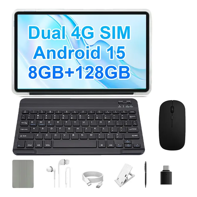 Tableta Teclast P50 Android 15 De 20 Gb+128 Gb Con Doble Sim