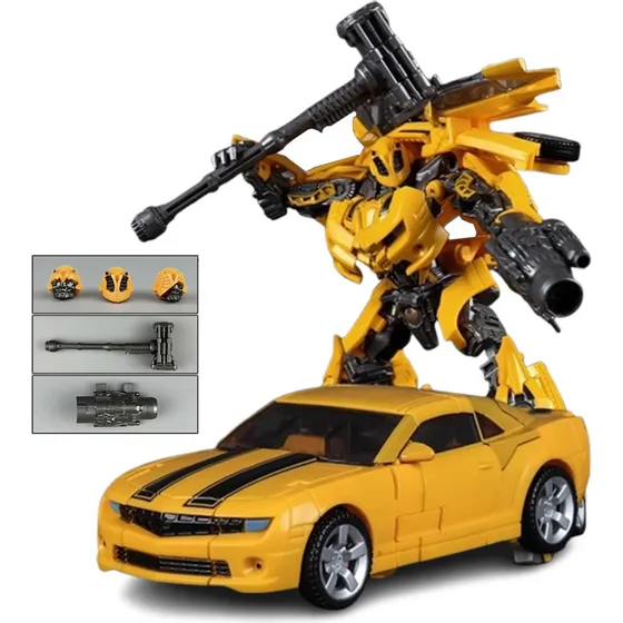 Transformers Bee Chevrolet Camaro Deformable Miniatura Coche