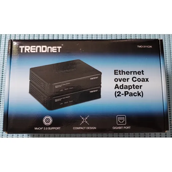 Extensor Wifi Internet Moca 2.0 Vía Cable Coaxial