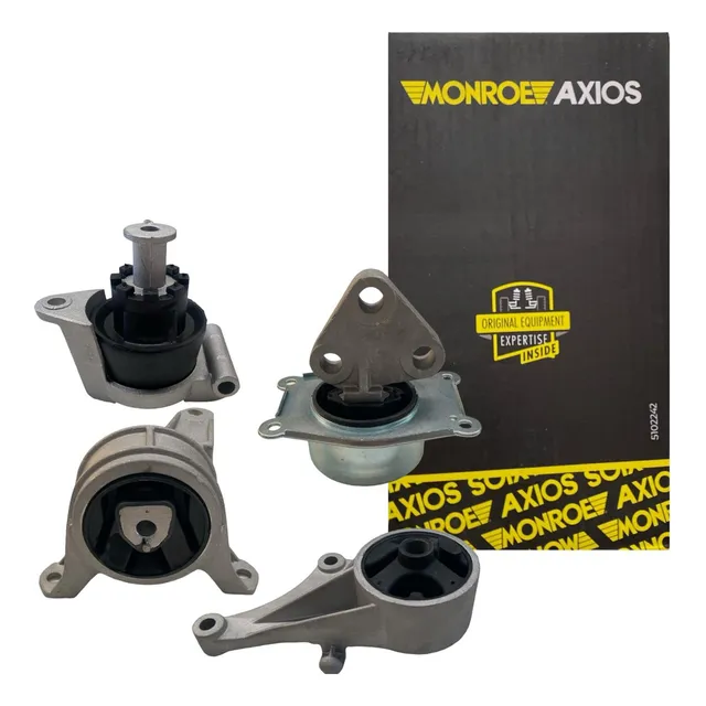 Kit 4 Coxim Motor Cambio Astra Zafira Manual Axios Original