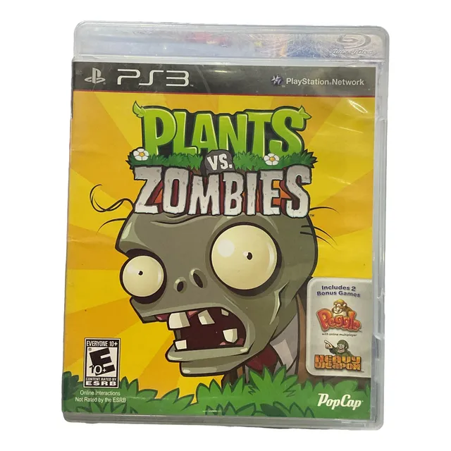 Plantas Vs Zombies Ps3 | Original Ps3 (Reacondicionado)