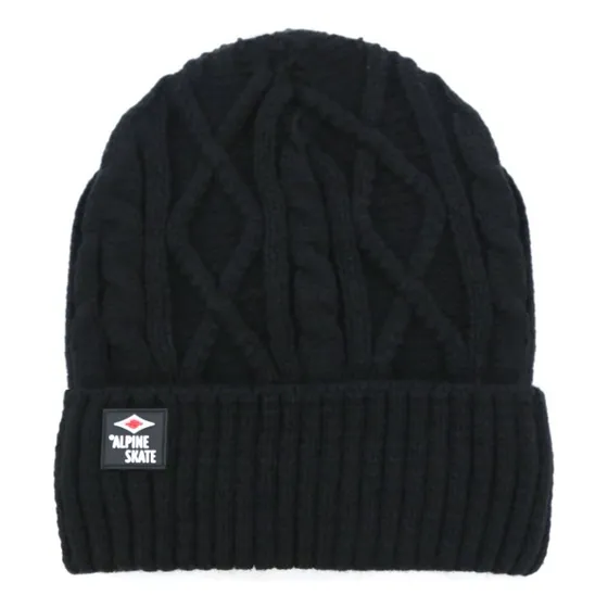 Gorro Polar Alpine Skate Tejido Lana Liso Invierno Unisex