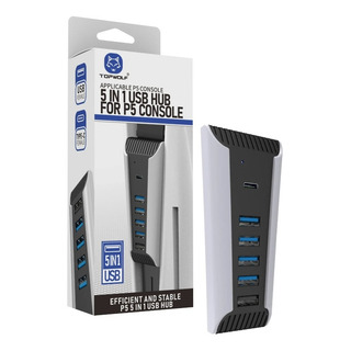 Hub Usb 5 En 1 Para Consola Ps5 5 Puertos Usb Hub Usb 5 En 1 Para Consola Ps5 5 Puertos Usb