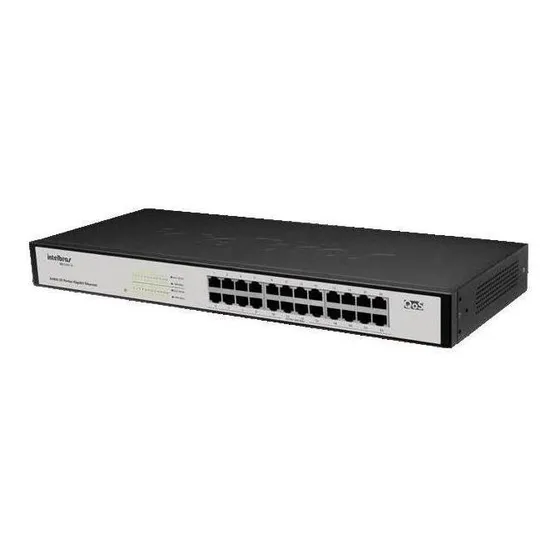 Switch Rack 24 Portas Giga  Ethernet Sg 2400qr