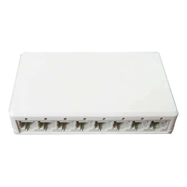 Switch 8 Puertos Lan Rj45 10/100 Teletrabajo - Tecnomati