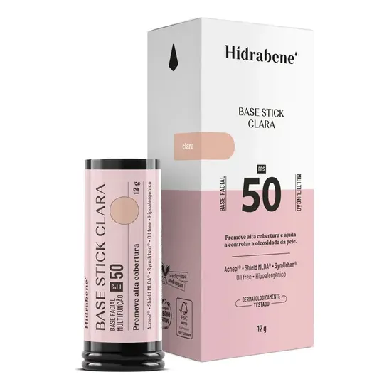 Base Stick Hidrabene Fps 50 COR Clara