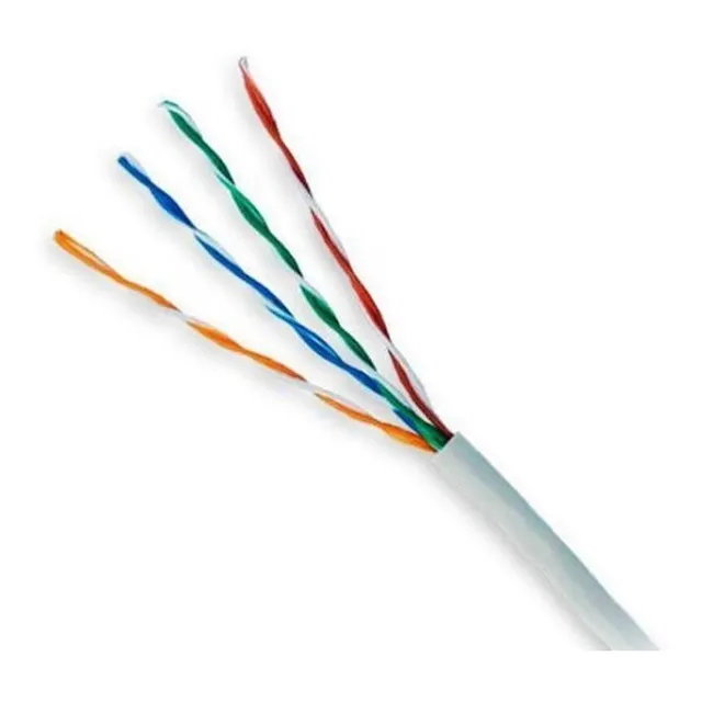 Cable Utp Cat 5e Interior Blanco Cca Multicam Mc8cbr-300m