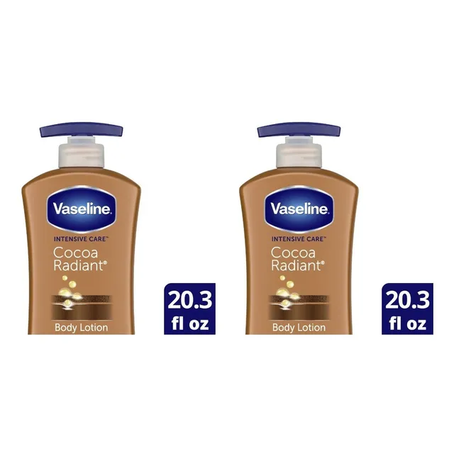 Vaseline Cocoa Radiant Body Oil 896 Ml 2 Pack