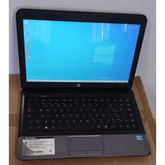 Notebook Hp 1000 1460br Cinza