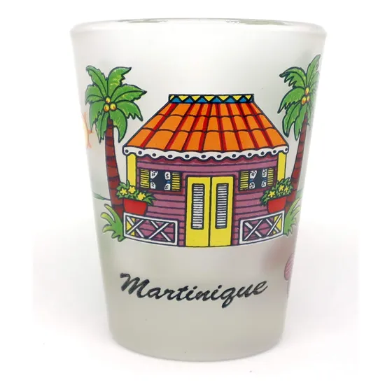 Vaso Chupito Casa Playa Martinica