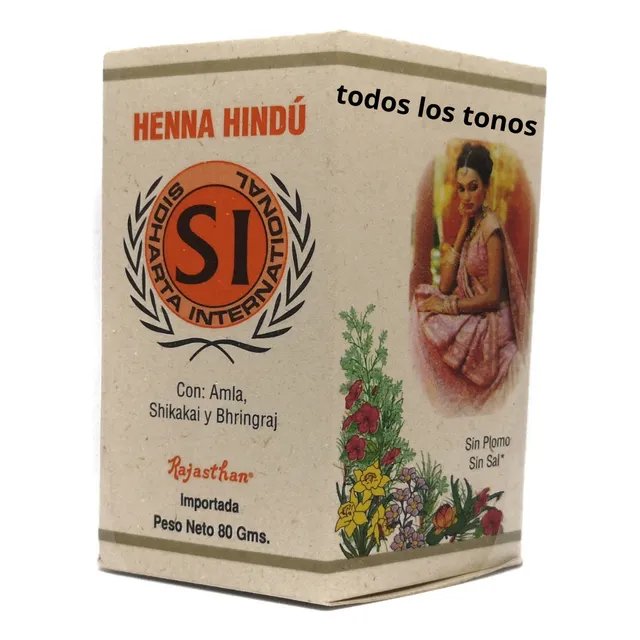 Henna Hindu Tinte Natural - g a $374