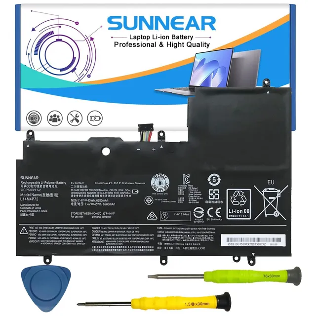 Bateria L14m4p72 Para Lenovo Yoga 3-1470 700-14isk Series