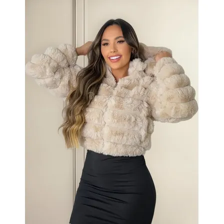 Jaqueta Bomber Pelos Tam P M G Gg Outono Inverno