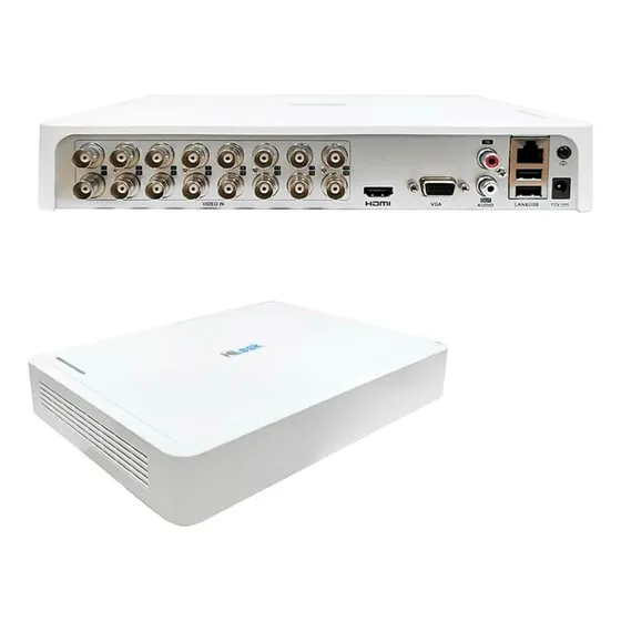 Kit 04 Dvr Hilook 16ch Full Hd Lite Dvr-116g-k1 By Hikvision