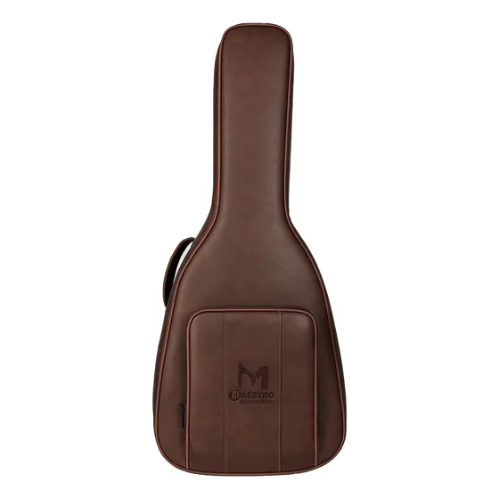 Bag Semirrígida Para Violão Em Couro Ecológico Bag Violão