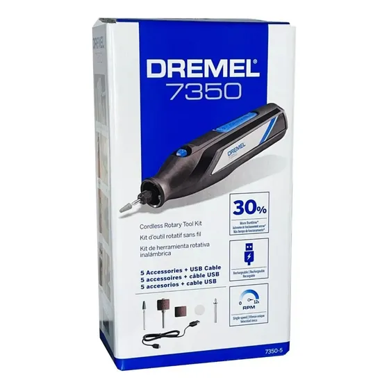 Dremel 7350 Usb Kit 5 Pzas Uñas, Pulituras, Mascotas, Varios