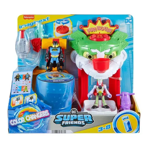 Set Juego Batman & Joker Battle Dc Super Friends Imaginext