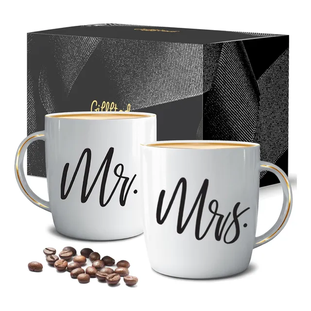 Tazas De Café Triple Gifffted Mr And Mrs Ideas De Regalos Pa