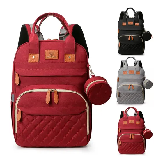 Pañaleras Modernas Multifunción Cambiador Premium Cuna Bebe