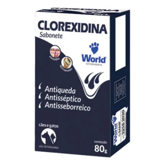 Sabonete De Clorexidina Dugs Para Cães E Gatos World