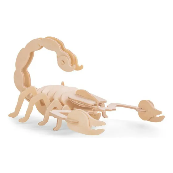 Escorpião - Quebra Cabeça 3d Puzzle - Mdf