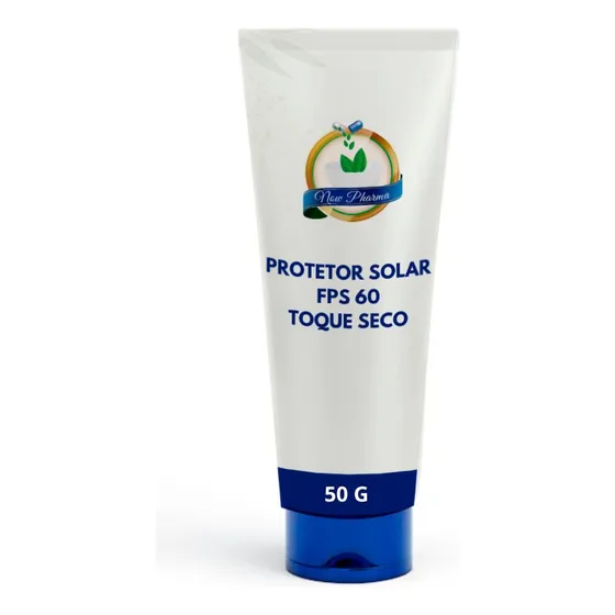 Protetor Solar Para Rosácea Fps 60 Toque Seco 50g