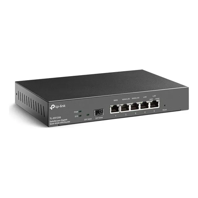 Router TP-Link Omada TL-ER7206 V1 negro 100V/240V