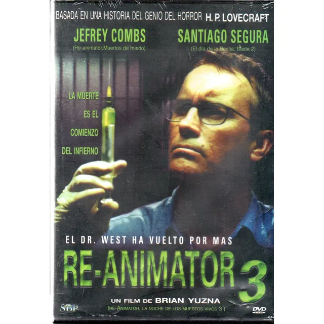 Re-animator 3 - Dvd Nuevo Original Cerrado - Mcbmi