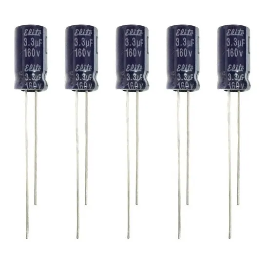 Condensador Capacitor Filtro 3.3uf 160v  50 Piezas