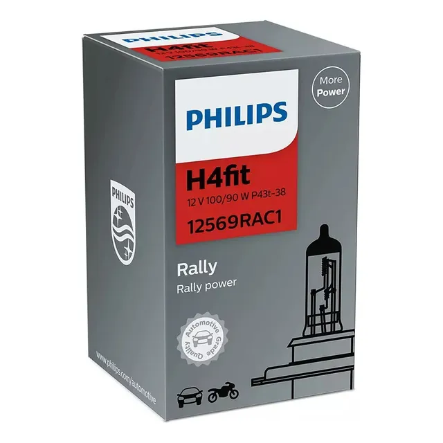 Bombillo Philips 12569rac1 H4 12v 100/90 Para Autos
