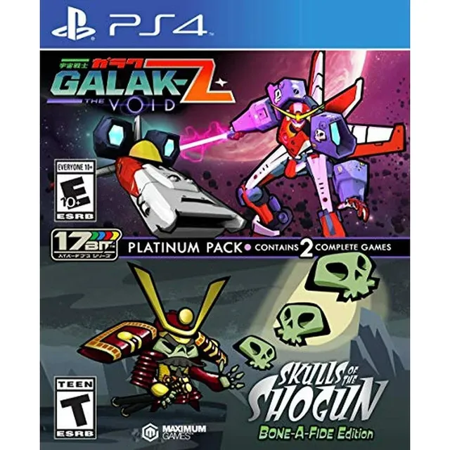 Galak-z The Void/skulls Of Shogun Bone-a-fide Platinum Ps4