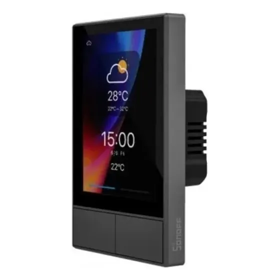 Interruptor Wifi Sonoff Ns Con Pantalla Inteligente