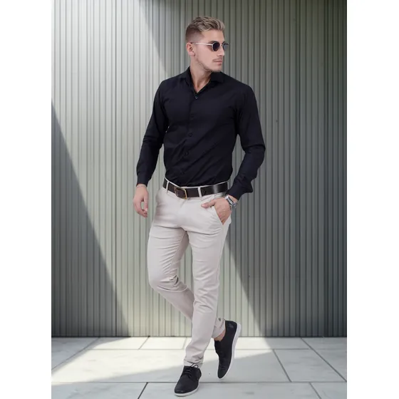 Pantalón Corte Chino  Elastizado Hombre Varios Colores