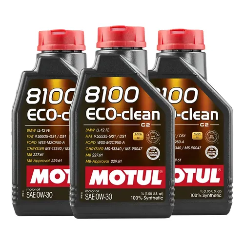 Motul 8100 X-clean Fe 5w-30 4 Litros Sintetico Acea C2/c3