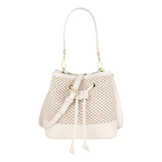 Zlm Bag Us Bolso Tipo Cubo Con Cordón De Paja, Bolso De Mano Zlm Bag Us Bolso Tipo Cubo Con Cordón De Paja, Bolso De Mano
