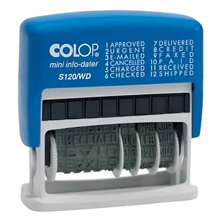Carimbo Datador Mini-info S 120/wd (vĂĄrios Dizeres E Data) Carimbo Datador Mini-info S 120/wd (vĂĄrios Dizeres E Data)