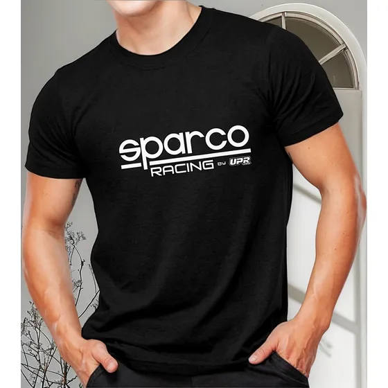 Camiseta Sparco Racing Algodão Corrida Nascar Stock Car