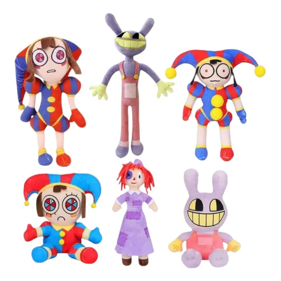Peluche Circus Digital 35cm The Amazing Pommi Jax