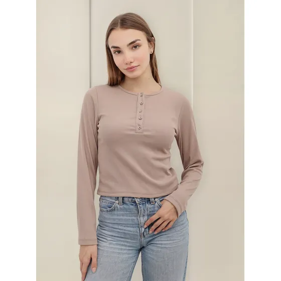 Remera Manga Larga Con Carterita Julian