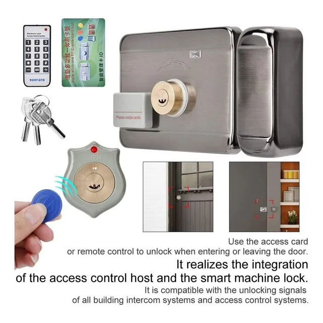 Control De Acceso Y Cerradura Para Puerta Metal O Madera