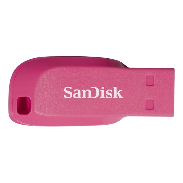 PENDRIVE SANDISK CRUZER BLADE 32GB USB 2.0 ELECTRIC PINK COLOR ROSA
