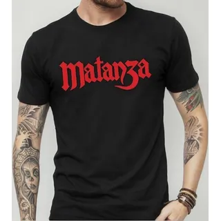Camiseta Matanza Banda Rock Camisa Manga Curta Camiseta Matanza Banda Rock Camisa Manga Curta