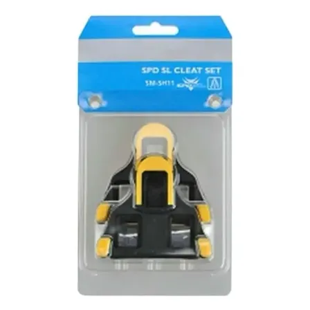Taco Pedal Clip Shimano Sm-sh11 Speed Pedal Amarelo Tt