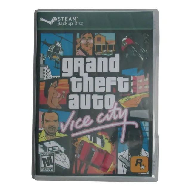 Gta Vice City Pc (mídia Física)