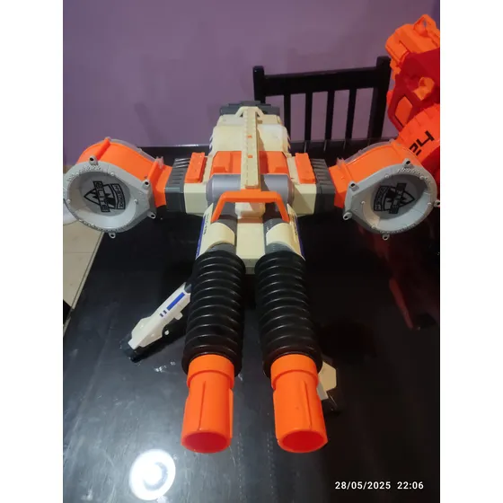 Nerf Elite Rinho Fire Para Revisar