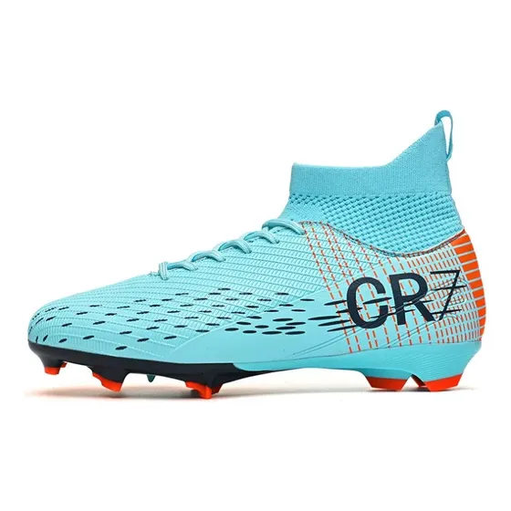Nuevos Prácticos Zapatos De Fútbol Cr7 Ag/tf 