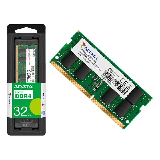 Memória Ram Notebook 32 Gb 1x32gb Ddr4 3200mhz Cl22 Adata